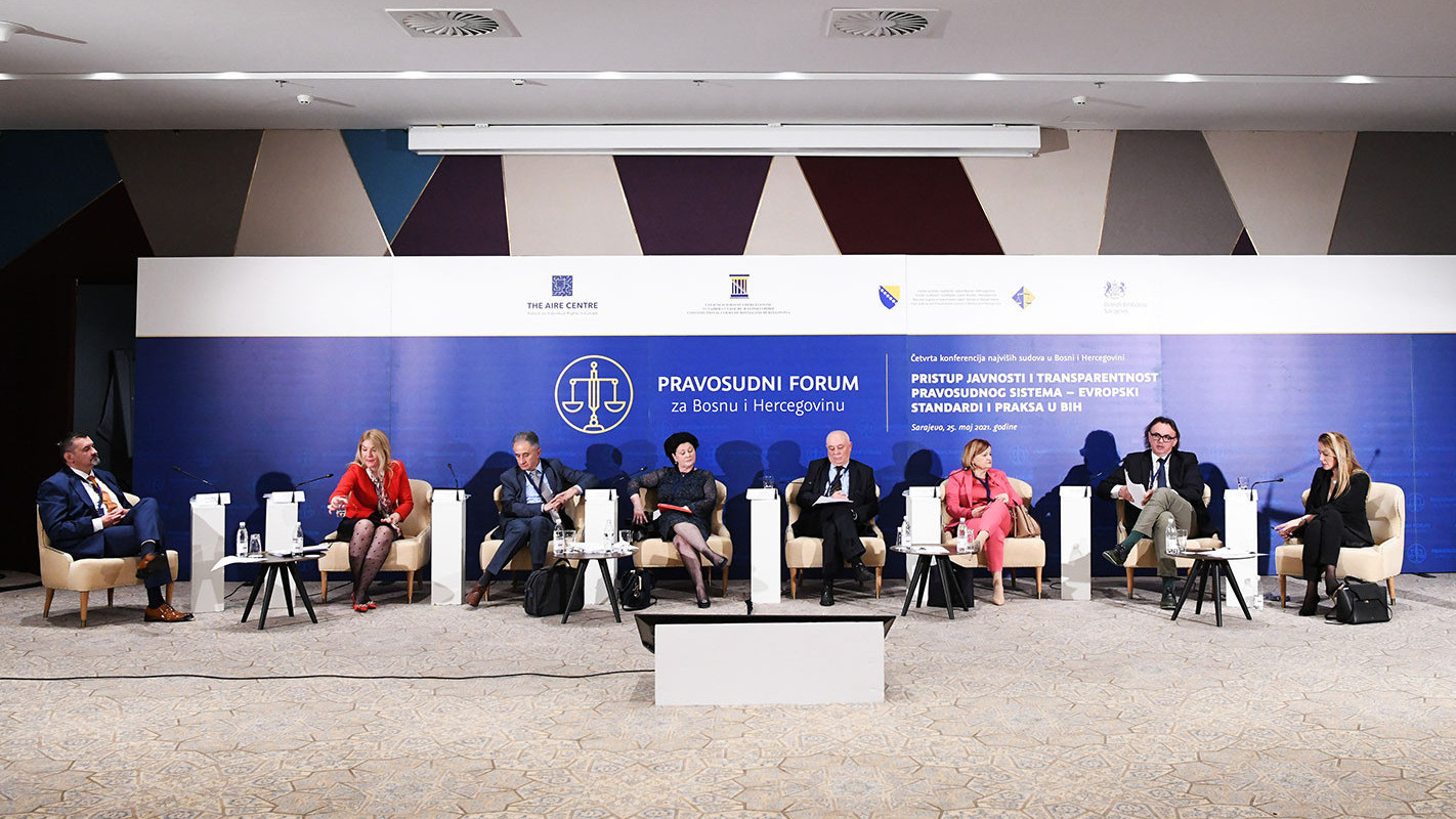 Четврта годишња конференција у оквиру Правосудног форума за Босну и Херцеговину