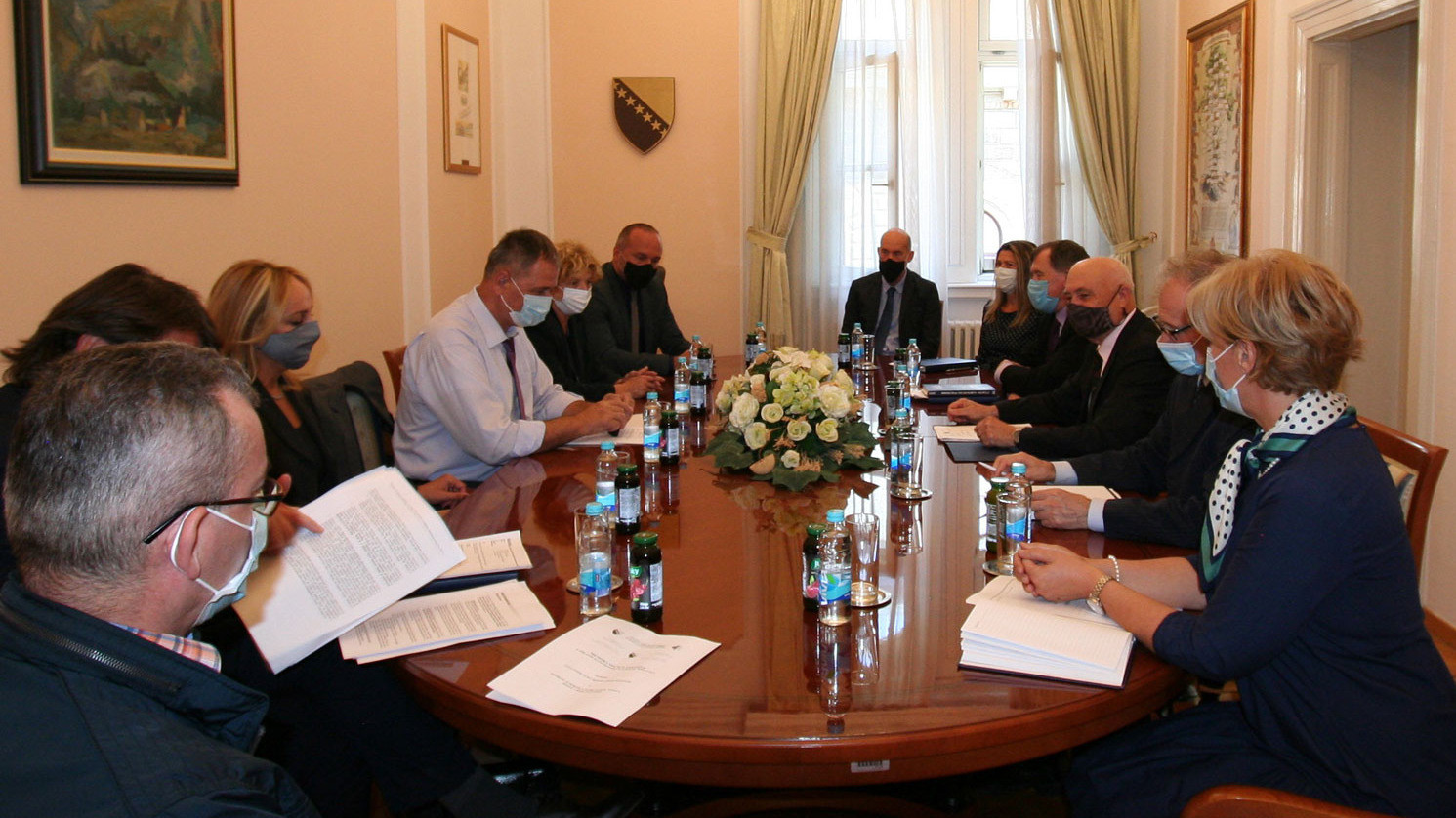 Radni sastanak sa predstavnicima Visokog sudskog i tužilačkog vijeća Bosne i Hercegovine