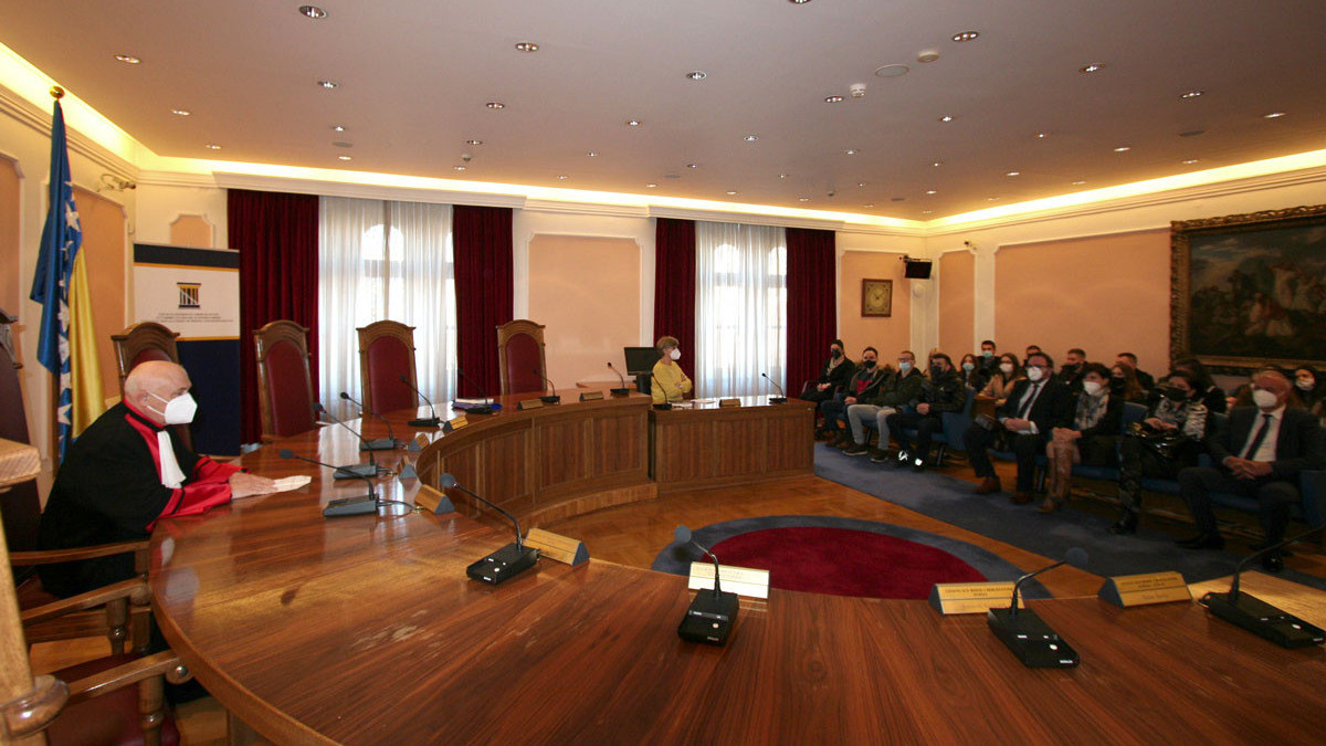 Visit by students of the Faculty of Law of the University in Zenica